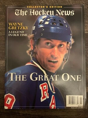 Wayne Gretzky 1999 The Hockey News Collector's Edition Magazine Rangers - Image 1 of 2