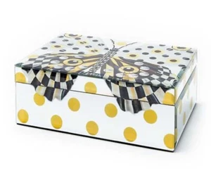 Neu MACKENZIE KINDER Spot on Schmetterling Schmuckbox - Bild 1 von 2
