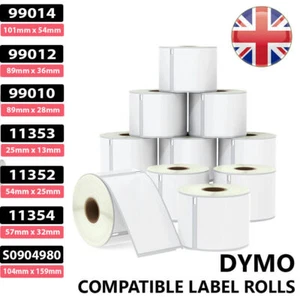 ETIQUETAS COMPATIBLES PARA TABLÓN DYMO Para Turbo 330 440 450 4XL 11352 99012 MULTI - Imagen 1 de 2