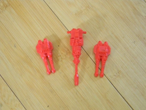 Starcom HARV-7 Red Turret Window Gun Weapon Part Accessory 1986 Coleco side guns Cover