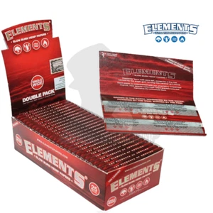 Elements Red Corte Rosso Doppie Cartine Doble Scatola Da 25 Libretti - Imagen 1 de 1