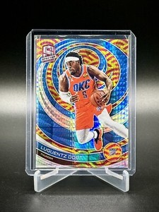 2022-23 Panini Spectra #11 Luguentz Dort /75 Red & Yellow Asia Tmall SP Thunder