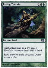 1x Living Terrain - Foil MTG 8th Edition NM Magic Foil
