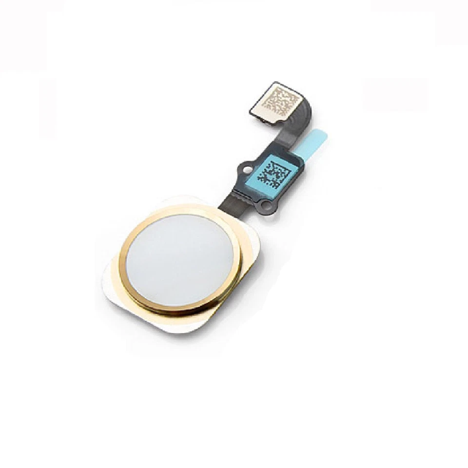 iPhone 6 Plus New Gold/White Home Menu Button Touch ID Assembly Flex Cable Part - Image 1 of 1