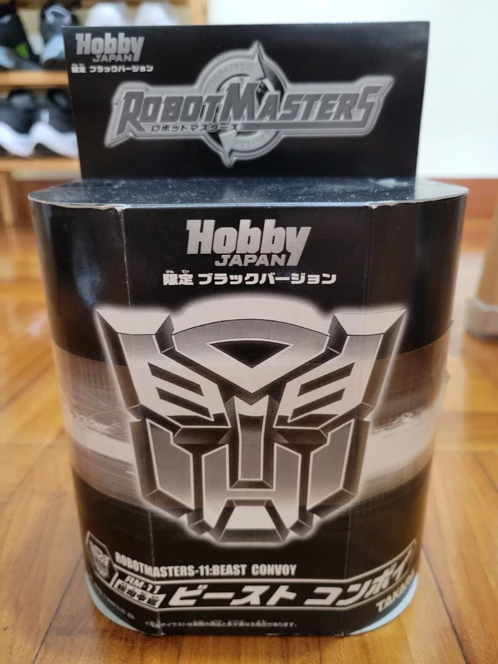 Transformers RobotMasters RM-11 Limited Black G1 Beast Convoy Hobby Japan MISB - Image 1 of 4