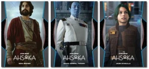 STAR WARS Ahsoka Season 1 - 3 Card Promo Set #6 - Ezra Thrawn Jacen - Picture 1 of 2