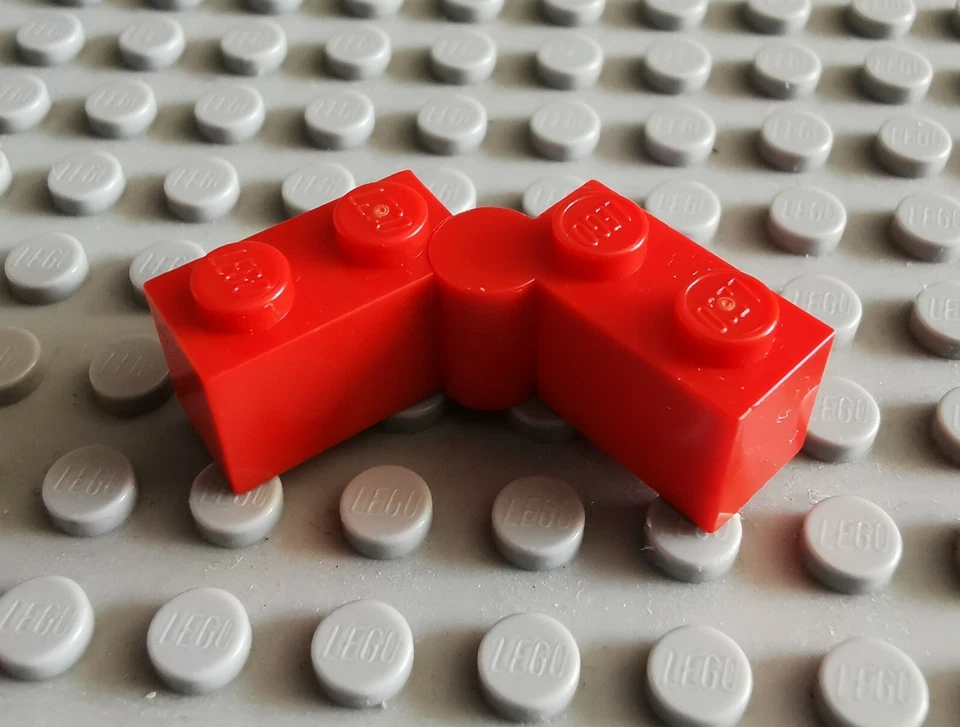 Lego Scharnier Scharnierstein Stein 1x2 rot red 3830 3831 B003 - Bild 1 von 1