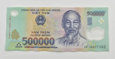 (1) Vietnam Five Hundred Thousand Dong World Bank Note Cover