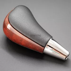 Medium Walnut Gear Shift Knob for Toyota Camry Rav4 Corolla Lexus GS LS IS RX - Picture 1 of 8