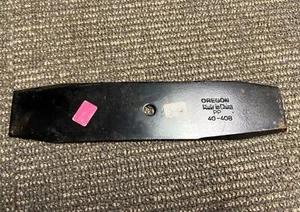 Oregon Edger Blade Black 9" x 2" 40-408 circle Center Hole 3/8” NOS - Picture 1 of 8