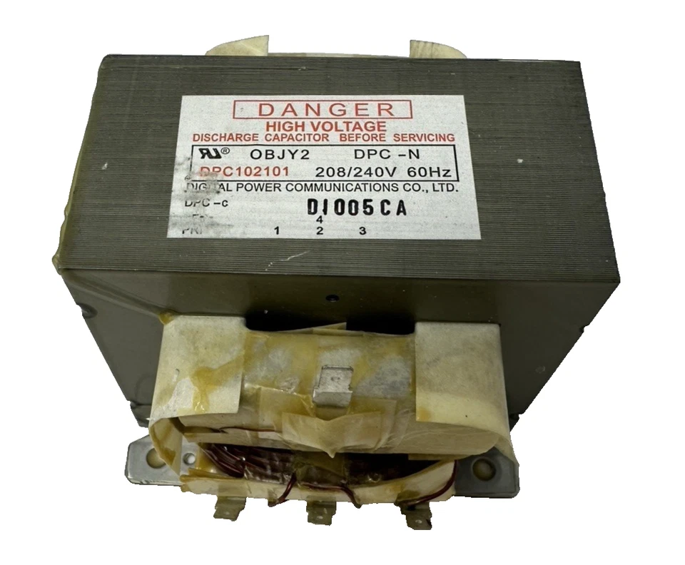 TurboChef DPC102101 OBJY2 0BJY2 High Voltage Transformer FAST FREE SHIPPING! - Image 1 of 4