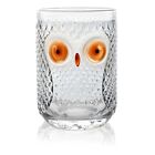 Owl Gifts for Women Vintage Colored Glassware Cute Glass Can Shaped Cups Large