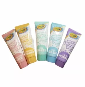 Crayola Badewanne Fingerfarbe Seife 3 Oz NEU FRÜHLINGSFARBEN 5er-Set Ostern - Bild 1 von 1