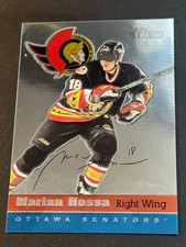 Marian Hossa 2000-01 Topps Heritage Chrome SP Parallel #68 Ser #d /555 Senators