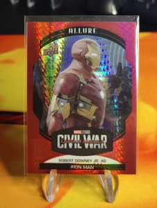Marvel Allure Red Prism 22 Robert Downey Jr As Iron Man