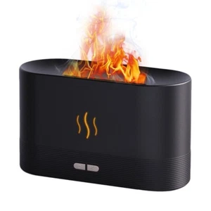 Diffusore Di Aromi Effetto Fiamma Umidificatore LED Per Ambienti E Aromaterapia - Foto 1 di 6