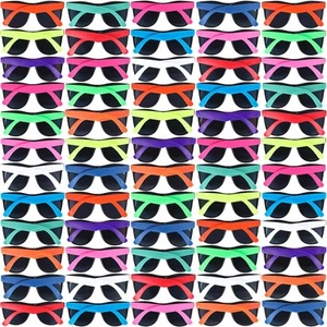 60 Pack Sunglasses Bulk for Party favors,12 Neon Sun Glasses with UV400 Prote... - Picture 1 of 7
