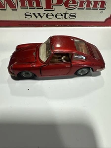 Porsche 912 Politoys-M 527 vintage 1/43 en rojo buen estado - Imagen 1 de 3