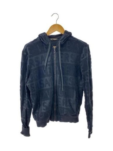 Felpa con cappuccio VERSACE Zip 3 Cotone BLK AGU19005 