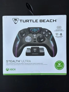 Turtle Beach Stealth Ultra Wireless Xbox Controller Black With Rapid Charge Dock - Picture 1 of 2