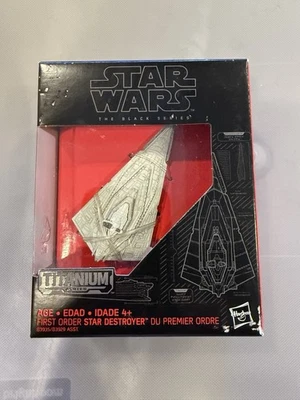 Star Wars Black Series Titanium First Order Star Destroyer #06 NOVO LACRADO - Imagem 1 de 3