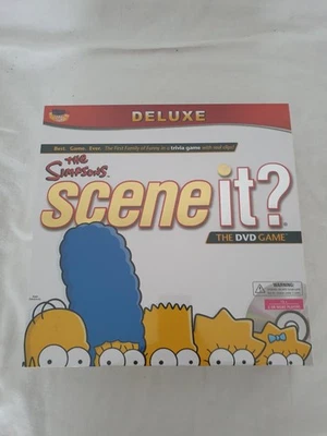 The Simpsons Scene it The DVD Game Deluxe - New & Sealed - Image 1 of 3