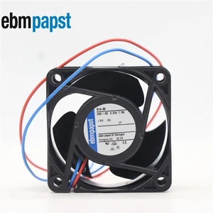 Ebmpapst 614JH Axial Fan DC 24V 7.7W 0.32A 60*60*32mm 2-wire Cabinet Cooling Fan - Afbeelding 1 van 3