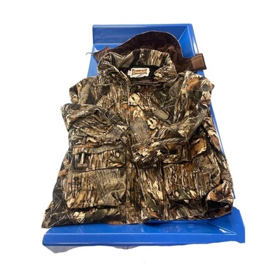 Gamehide XL Hunting Jacket Waterproof Mossy Oak Camo Coat Mens - Image 1 of 4