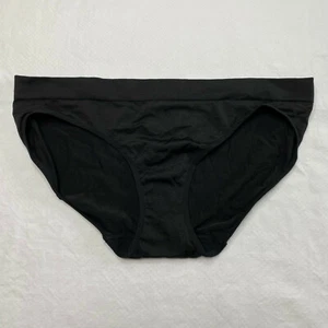 Secret Treasures Womens Brief Panties sz XXL Black Lightweight Casual New - Picture 1 of 13