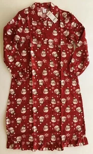 Nuevo con etiquetas Camisón Gymboree 2008 Rojo Muñeco de Nieve Vacaciones Familia Ropa de Dormir Para Mujer XS 4-6 - Imagen 1 de 1
