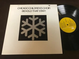 CHICAGO CHILDREN'S CHOIR Behold That Star! LP Xian CHRISTIAN 1973 Brewster Recs - Picture 1 of 1
