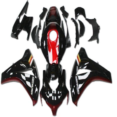 GL Injection Red Black Fairing Fit for Honda 2008 2009 2010 2011 CBR1000RR a143 Foto 1 de 4