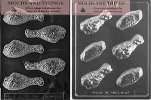 Chicken wings Chicken drumsticks chocolate candy mold - Picture 1 of 1