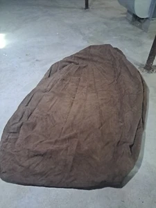 Ex-Large LovSac Cover - Cover for 2 LovSacs - Brown Suede - Picture 1 of 3