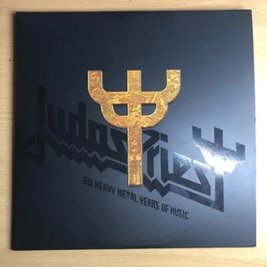 Judas Priest - 50 Heavy Metal Years Of Music 2021 Gatefold 2 Rec.Set Red Vinyl E - Picture 1 of 2