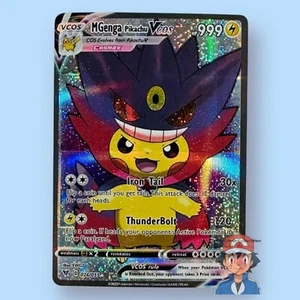 Pikachu Mega Gengar Cosplay Pokemon Cute Doujin ACG HOLO Card - Near Mint C. - Picture 1 of 2