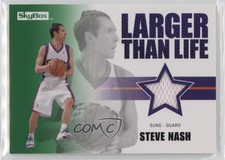 2008-09 Skybox Larger Than Life Memorabilia Retail Green Steve Nash #LL-SN HOF