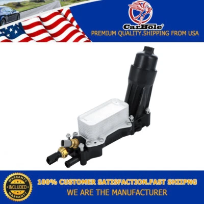 Carcasa adaptadora de filtro de enfriador de aceite de motor para Dodge Durango 68105583AF 3,6 L 14-15 Foto 1 de 4