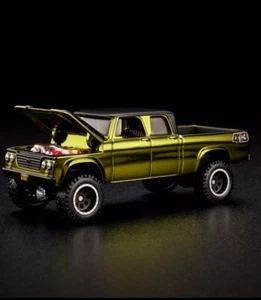 2024 Hot Wheels RLC Red Line Club Exclusive Green 1964 Dodge Power Wagon - Picture 1 of 4