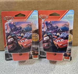 (2 Pack) Disney Cars Automatic Night Light - Picture 1 of 1