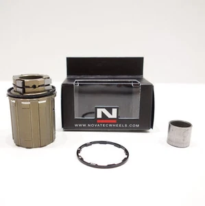 Novatec 326294 B2 MTB Race  4 Klinken Nabe Freilauf Shimano HG 9 – 11 speed - Picture 1 of 4