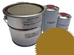 1,75 Liter Set 2K Autolack RAL 1027 Currygelb Glanz kein Klarlack Lackpoint ! - Bild 1 von 1