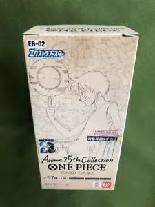 One Piece TCG EB02 EB-02 Extra Booster Anime 25th Collection box Japanese - Picture 1 of 17