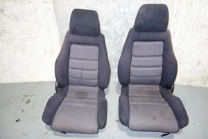 JDM 1989-1991 Mazda RX7 RX-7 FC3S OEM FRONT SEATS RAILS TURBO - Picture 1 of 21