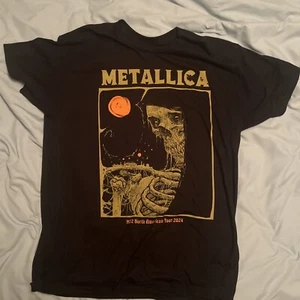 METALLICA M72 NORTH AMERICAN TOUR 2024 FOXBOROUGH OFFICIAL MEN’S LARGE T—SHIRT - Imagen 1 de 5