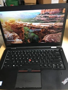 Lenovo ThinkPad X1 Carbon Core i7-6600U@2.60GHz, 8GB RAM,128GB SSD Win10 - Picture 1 of 12