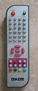 Telecomando Dikom decoder digitale terrestre DVBT 134, 135 scart, 235, 300 usb - Foto 1 di 5