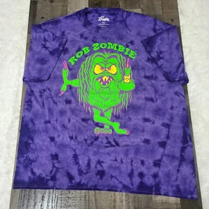 Rob Zombie Mean Green Purple Tie Dye T-Shirt XXXL 3XL - Picture 1 of 6