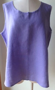 FLAX Designs LINEN Select TANK 1G & 2G NWT WISTERIA - Picture 1 of 7