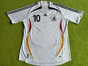 Trikot Shirt Jersey Deutschland Germany WM 2006 Samtflock Adidas Neuville Gr. XL - Bild 1 von 14